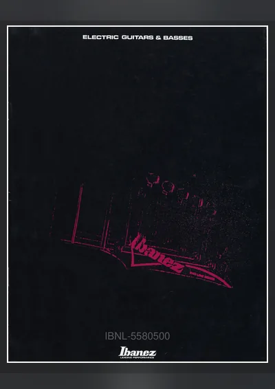 Ibanez Catalogs 1986