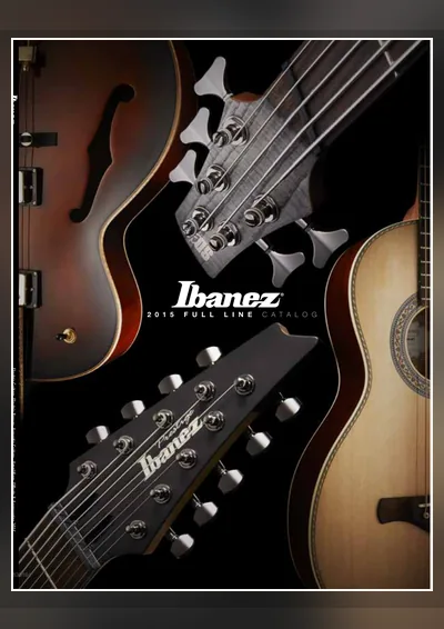 Ibanez Catalogs 2015